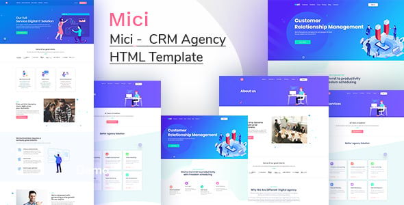 CRM Website Templates | ThemeForest