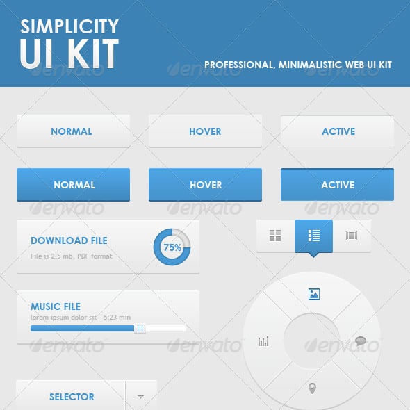 Simplicity Graphics, Designs & Templates | GraphicRiver