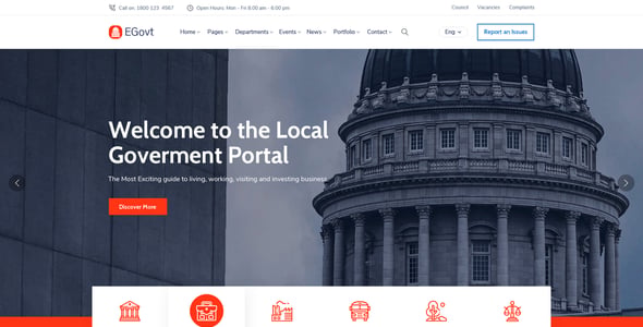 City Website Templates | ThemeForest