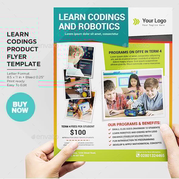 Robots Flyer Templates | GraphicRiver