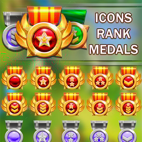 Ranks Graphics, Designs & Templates | GraphicRiver