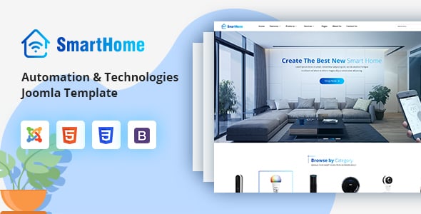 Smart Home Website Templates | ThemeForest