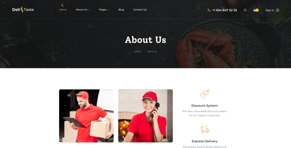 Food Delivery HTML Website Templates | ThemeForest