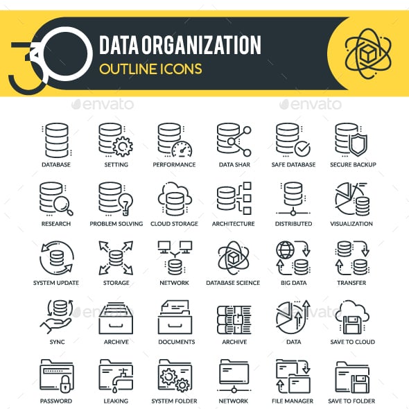 Databased Graphics, Designs & Templates | GraphicRiver