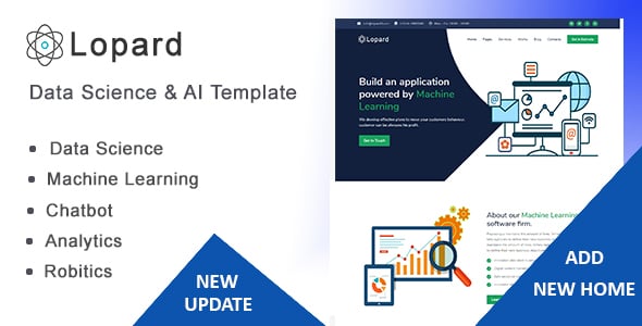 Data Science Website Templates | ThemeForest