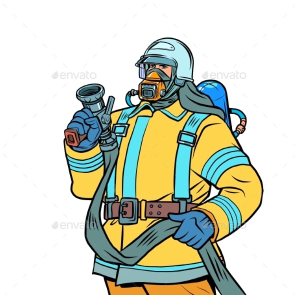 Firefighting Graphics, Designs & Templates | GraphicRiver