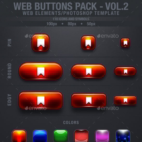 Button Templates from GraphicRiver