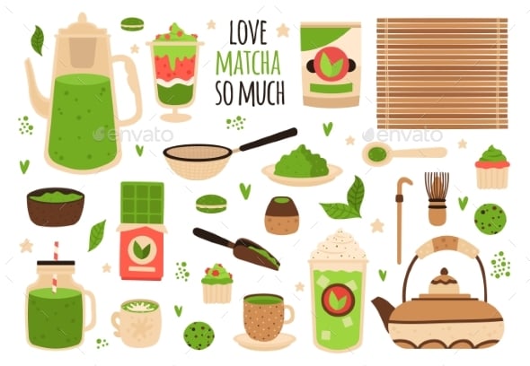 Matcha Graphics, Designs & Templates | GraphicRiver