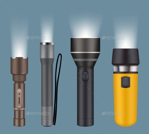 Flashlight Graphics, Designs & Templates | GraphicRiver
