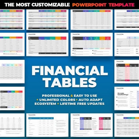 Finance PowerPoint Templates from GraphicRiver