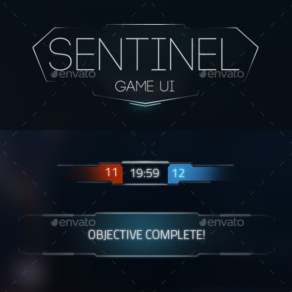 Game User UI Templates from GraphicRiver