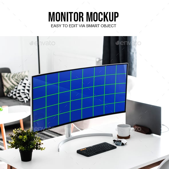 Monitor Graphics, Designs & Templates | GraphicRiver