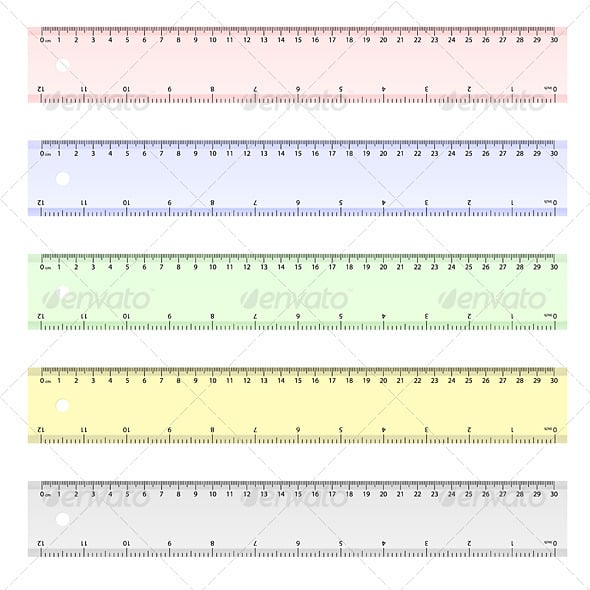 Rulers Graphics, Designs & Templates | GraphicRiver