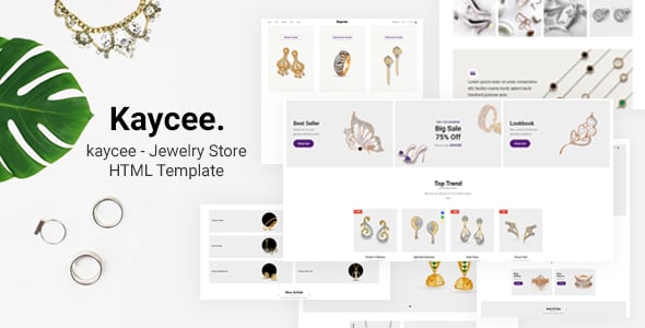 Jewelry HTML Website Templates | ThemeForest