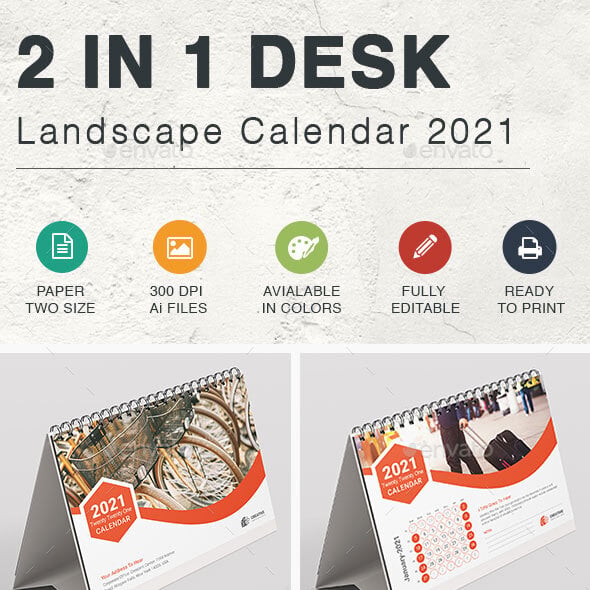 Landscaping Calendar Templates & Designs | GraphicRiver