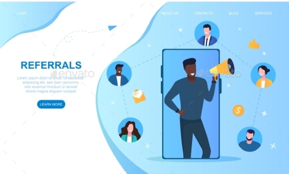 Referrer Graphics, Designs & Templates | GraphicRiver