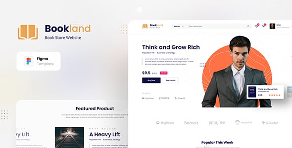 Book eCommerce Website Templates | ThemeForest