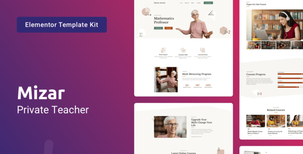 Education Elementor Template Kits from ThemeForest