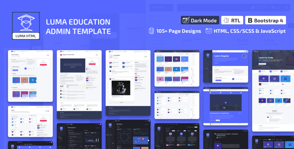 Student Management System Website Templates | ThemeForest