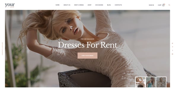 Dress Website Templates | ThemeForest Dress Website Templates | ThemeForest