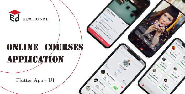 Online Courses Mobile App Templates | CodeCanyon