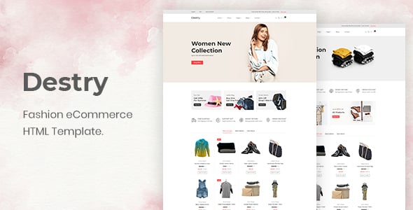 Modern Shop Website Templates | ThemeForest