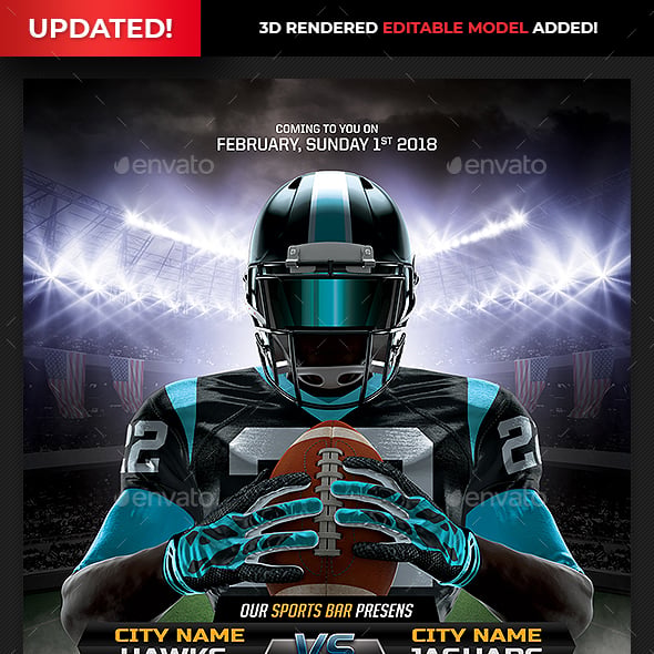 Football Helmet Flyer Graphics, Designs & Templates Football Helmet Flyer Graphics, Designs & Templates