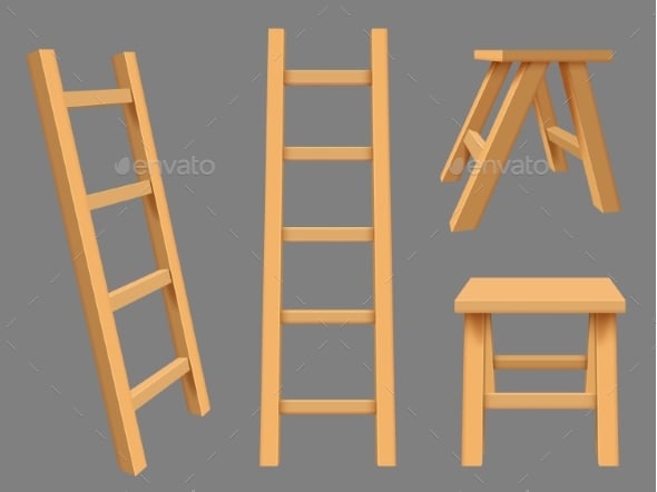 Ladder Graphics, Designs & Templates | GraphicRiver