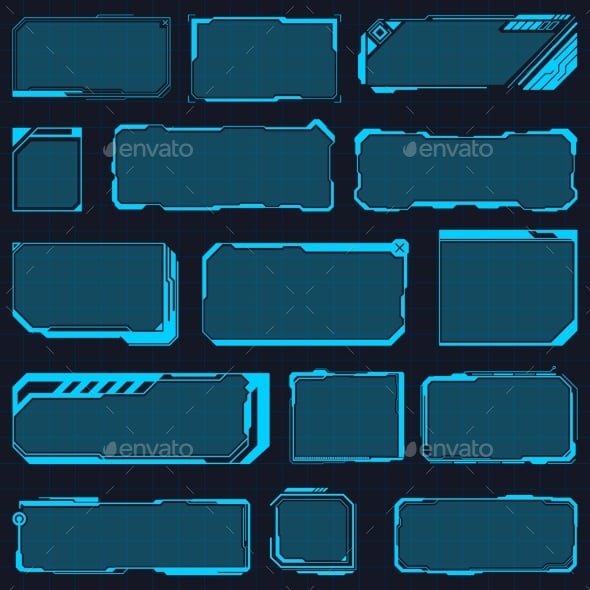 Hud Graphics, Designs & Templates | GraphicRiver