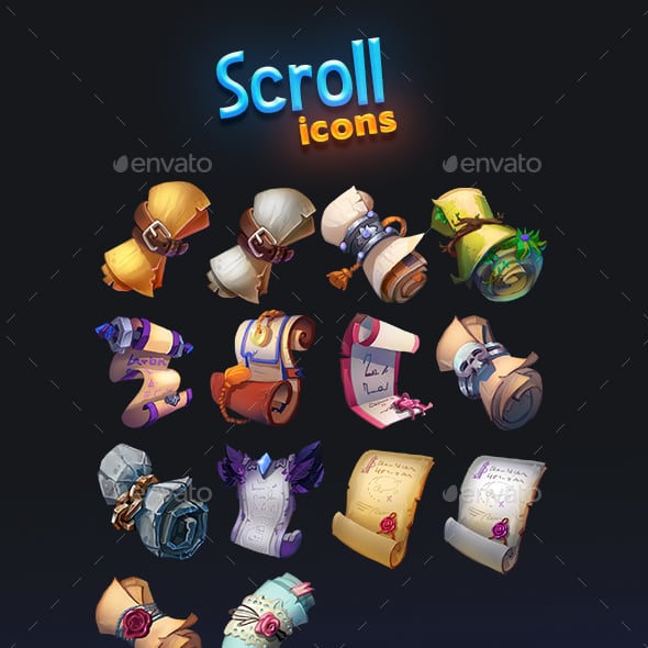 Scrolling Graphics, Designs & Templates | GraphicRiver