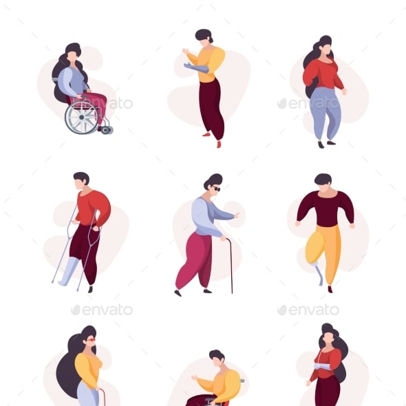 Disability Graphics, Designs & Templates | GraphicRiver