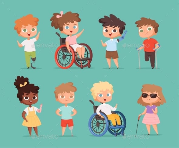 Disability Graphics, Designs & Templates | GraphicRiver