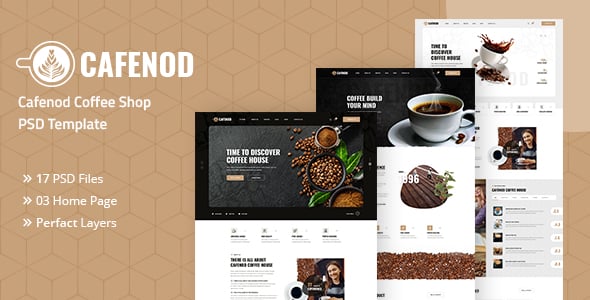 Coffee Shop UI Templates | ThemeForest