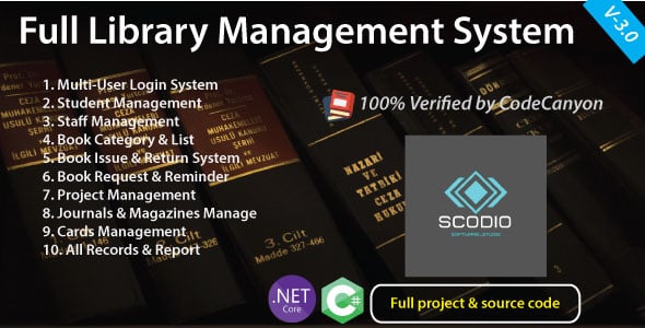Library Management System Plugins, Code & Scripts | CodeCanyon
