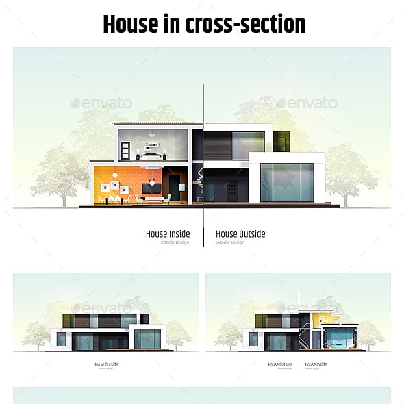 Cross-section Graphics, Designs & Templates | GraphicRiver