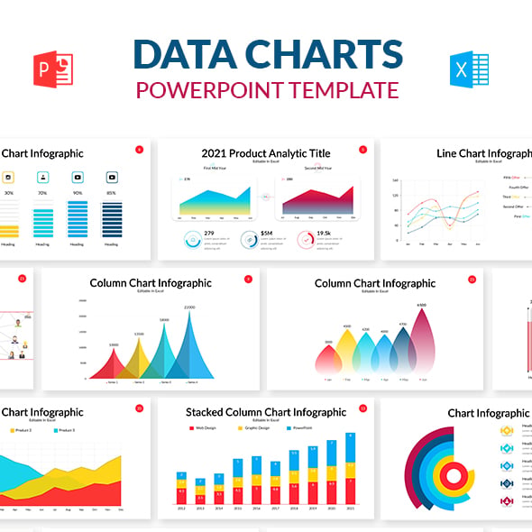 Charts PowerPoint Templates | GraphicRiver