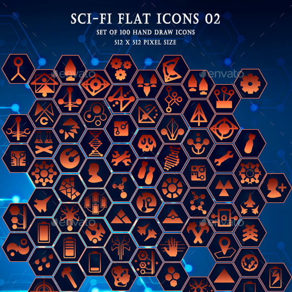 Item Futuristic Graphics, Designs & Templates from GraphicRiver