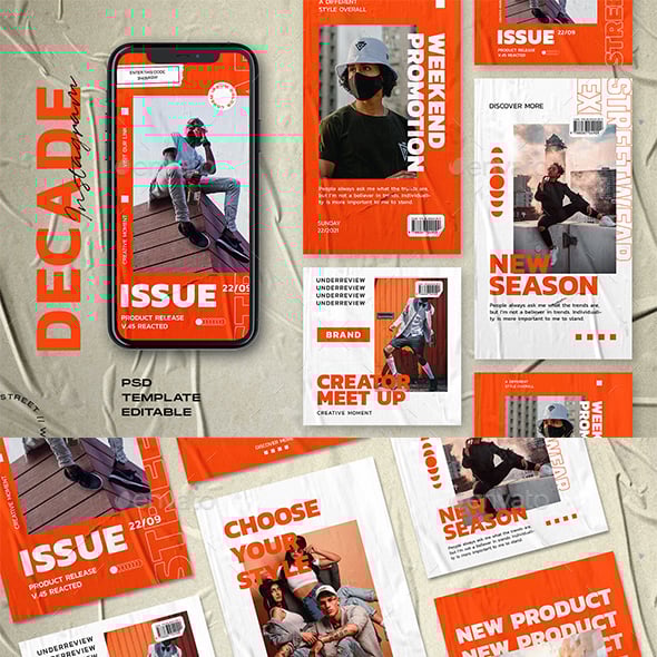 Decades Graphics, Designs & Templates | GraphicRiver