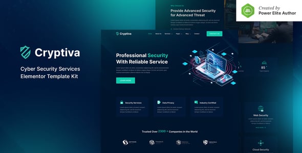 Cyber Security Website Templates | ThemeForest