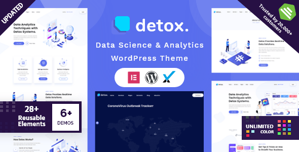 Data Science Website Templates | ThemeForest