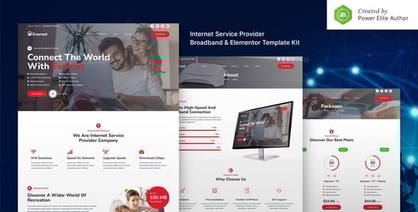 Service Provider Website Templates | ThemeForest