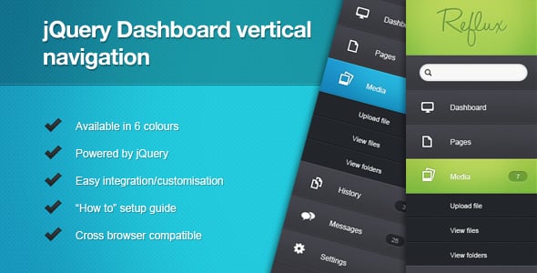 JavaScript & jQuery Navigation Code Snippets from CodeCanyon