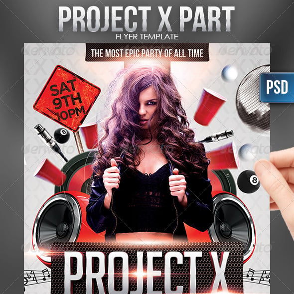 Project X Poster Font