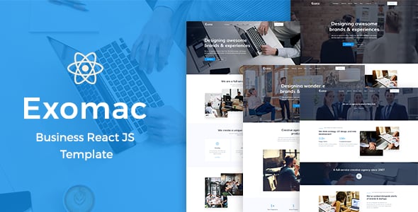 Business React Website Templates | ThemeForest