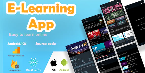 Online Courses Mobile App Templates | CodeCanyon
