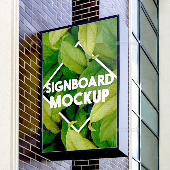 Signboard Graphics, Designs & Templates | GraphicRiver