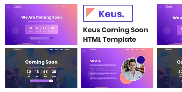 Coming Soon HTML5 Website Templates | ThemeForest