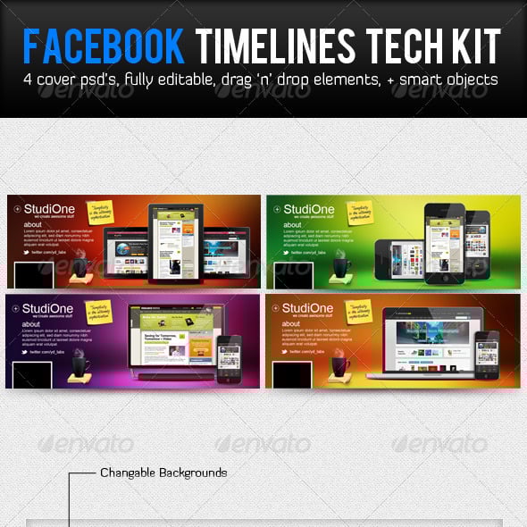 Tech Graphics, Designs & Templates | GraphicRiver