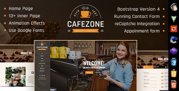 Coffee HTML Website Templates | ThemeForest