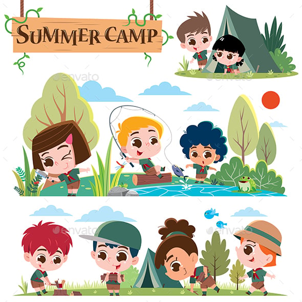 Scouting Graphics, Designs & Templates | GraphicRiver